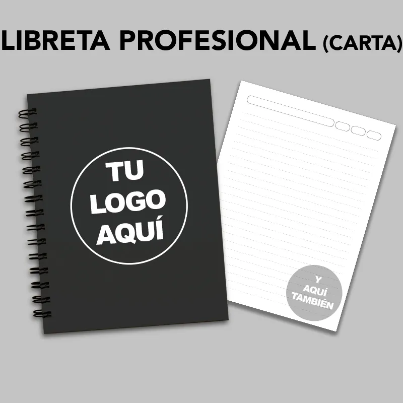 Libreta Personalizada Carta
