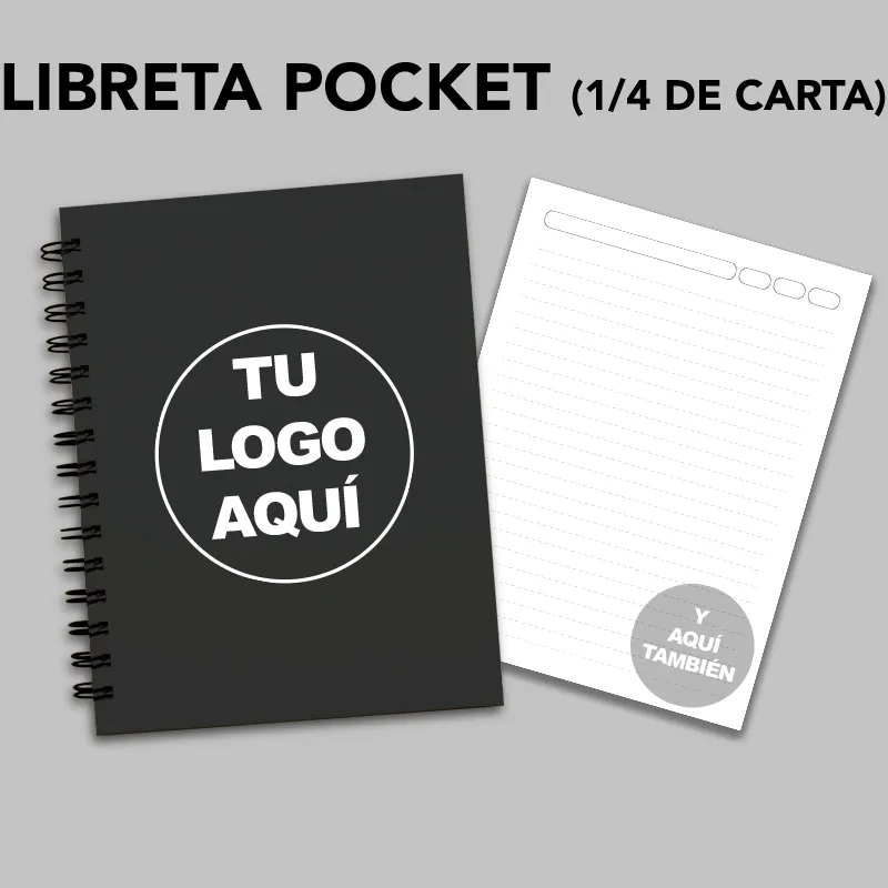 Libreta Personalizada Pocket